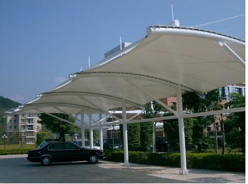 膜结构车棚雨蓬停车场膜结构张拉膜结构